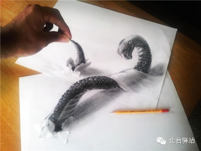 【北台邀您欣赏】50个超逼真的3D绘画作品（2）(图19)